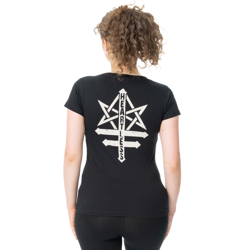 Cupcake Cult - Cute On The Outside Dames Tshirt - Zwart